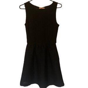 Candie's pleated mini dress w/back neck bow sz M (juniors')